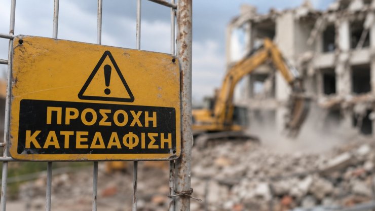 В Лимасоле перекроют проспект Омония 1, 2, 8, 9 и 10 августа из-за сноса здания