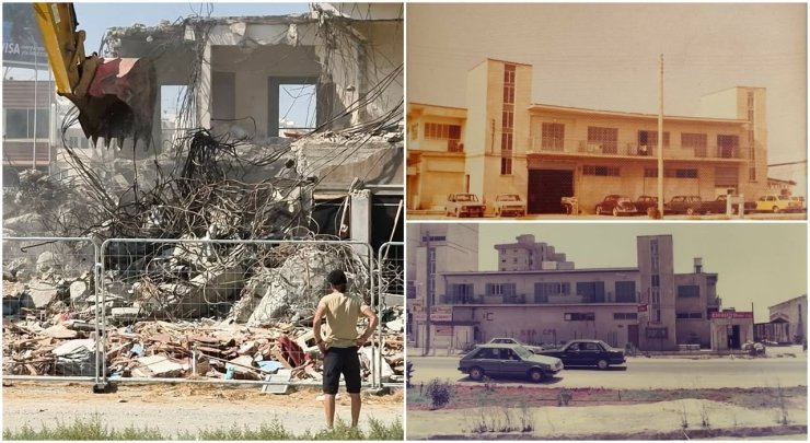 В Ларнаке начали снос первого здания порта 1963 года из-за угрозы обрушения
