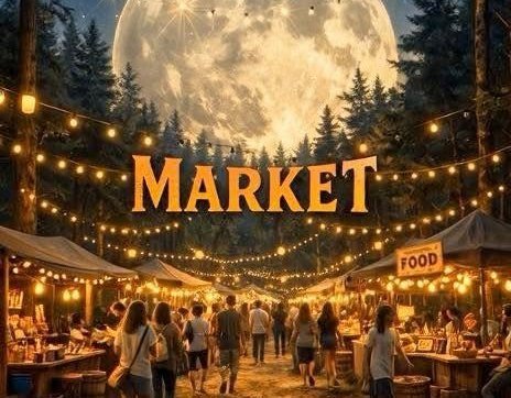 Маркет под полной луной с ремеслами и музыкой пройдет 28-29 августа на Forest Beach