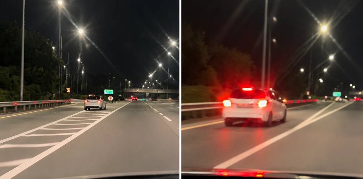 Автомобиль ехал по встречной полосе на трассе Лимассол - Никосия вечером 3 сентября
