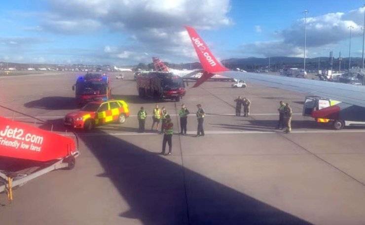 Рейс Jet2 из Эдинбурга в Ларнаку развернули из-за дебошира, мужчину задержали в Эдинбурге