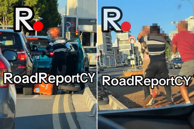 В Лимассоле двое мужчин напали на курьера и избили его на проспекте Спиру Киприану