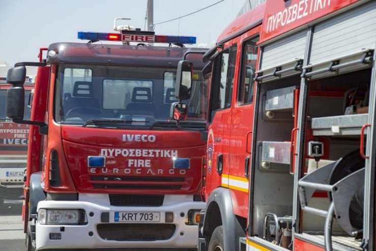 Пожар в Лиопетри из-за утечки газа от обогревателя привел к госпитализации хозяина